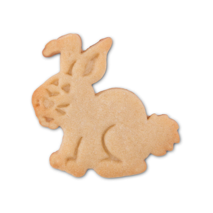 STA - 170668 - Städter, Präge - Ausstecher mit Auswerfer Hase auf Karte, grün, 6,0cm