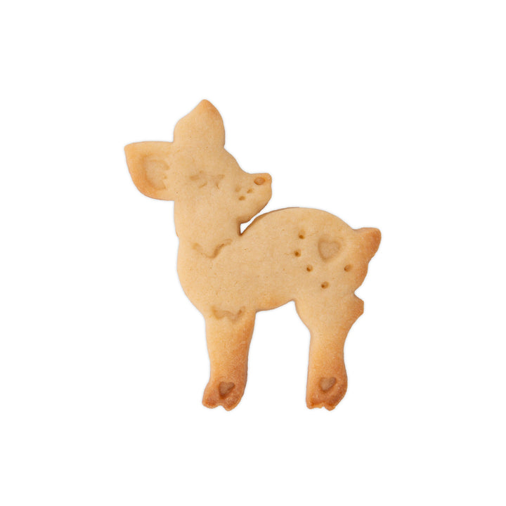 STA - 169326 - Städter, Präge - Ausstecher mit Auswerfer Reh, braun, 6,5cm