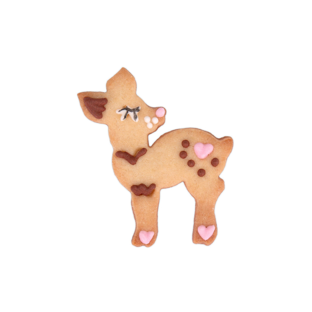 STA - 169326 - Städter, Präge - Ausstecher mit Auswerfer Reh, braun, 6,5cm