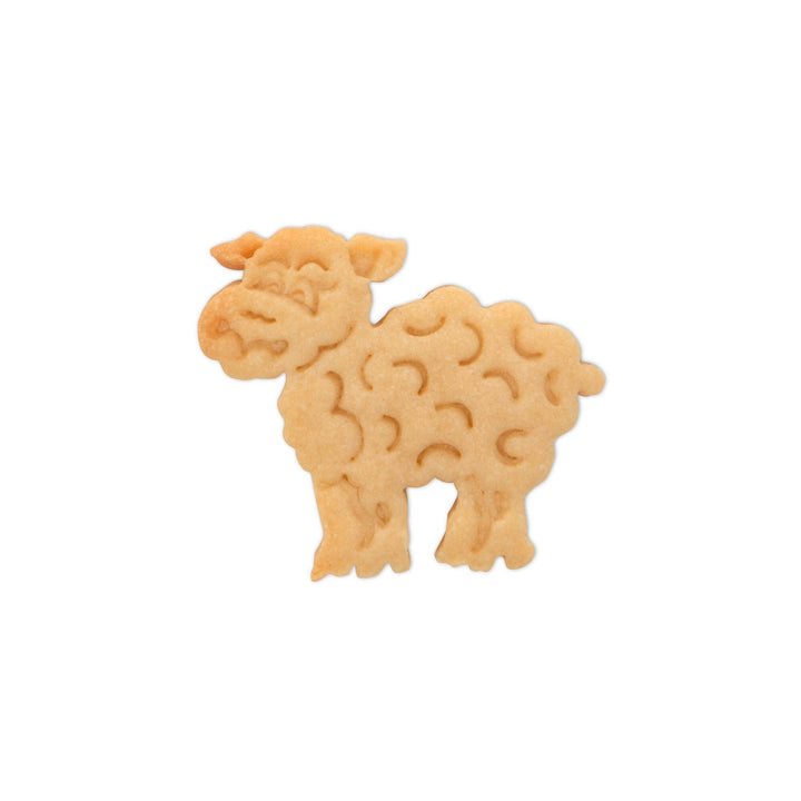 STA - 171818 - Städter, Präge - Ausstecher mit Auswerfer Schaf auf Karte, 6,5cm