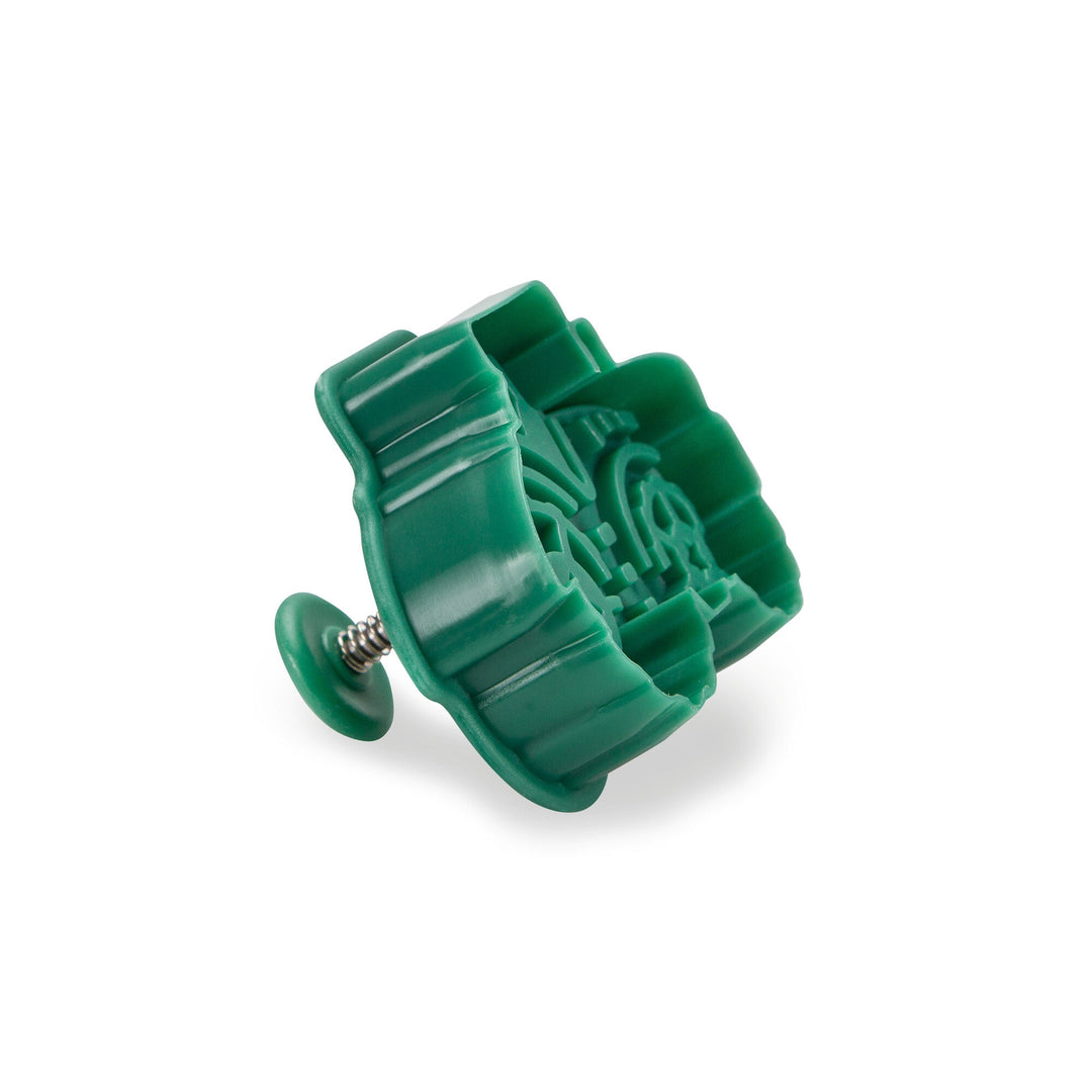 STA - 171848 - Städter, Präge - Ausstecher mit Auswerfer Traktor, dunkelgrün, 6,5cm