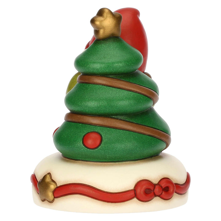 S3419H90 - Thun 'Glockenspiel Zwerg Oliver und Weihnachtsbaum, Keramik,, mittel'
