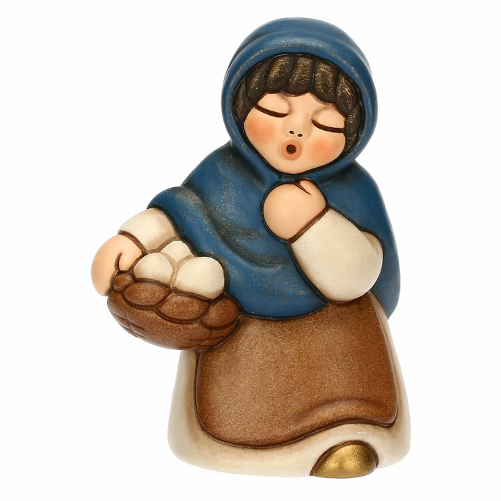 T10384280A98 - Thun 'Krippe Klassisch FRAU MIT EIERKORB' - 2025