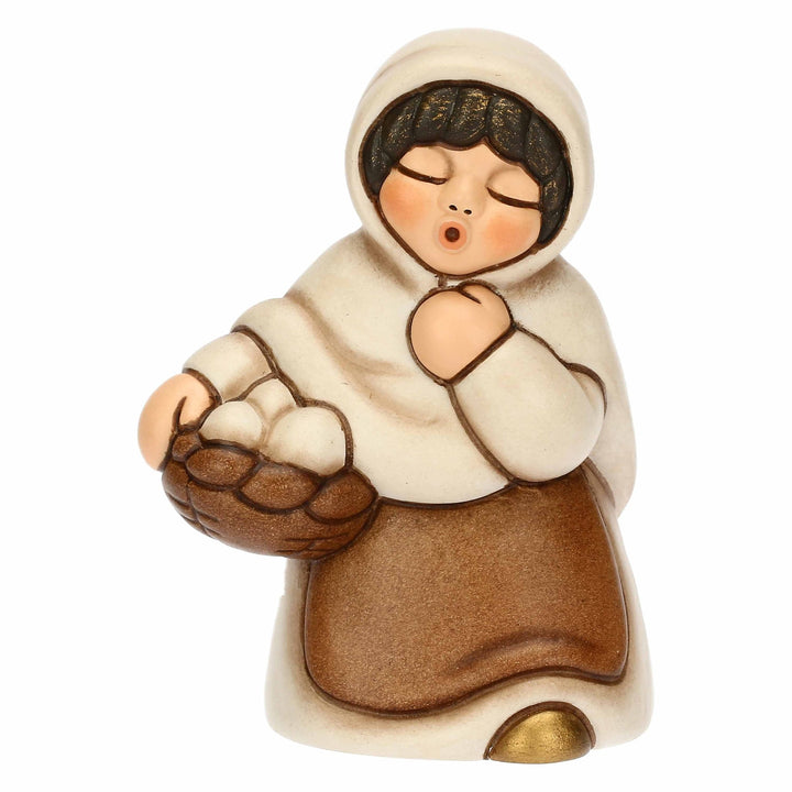 T10384280A83 - Thun 'Krippe Klassisch FRAU MIT EIERKORB' - 2025