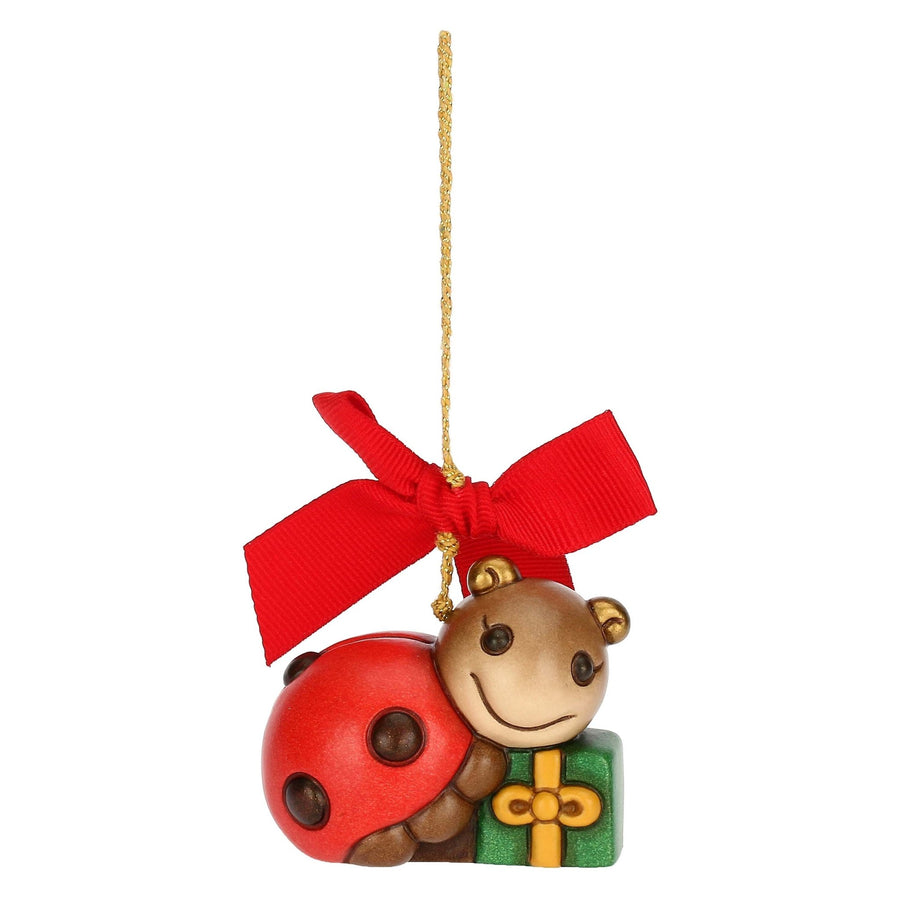 S3409A82 - Thun 'Weihnachtsschmuck Marienkäfer Ella, Keramik,, klein'