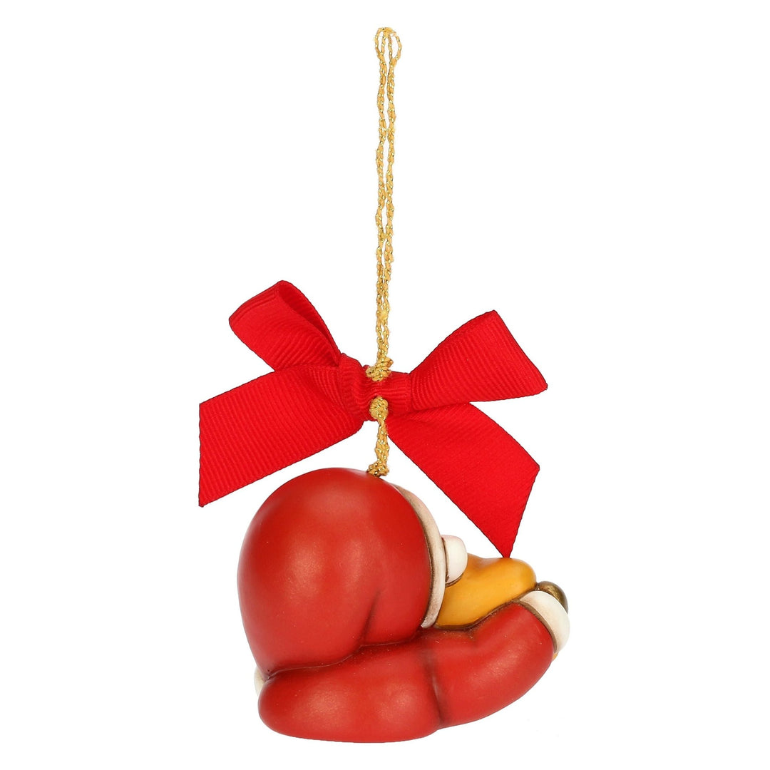 S3415A82 - Thun 'Weihnachtsschmuck Weihnachtsmann mit Stern, Keramik,, klein'