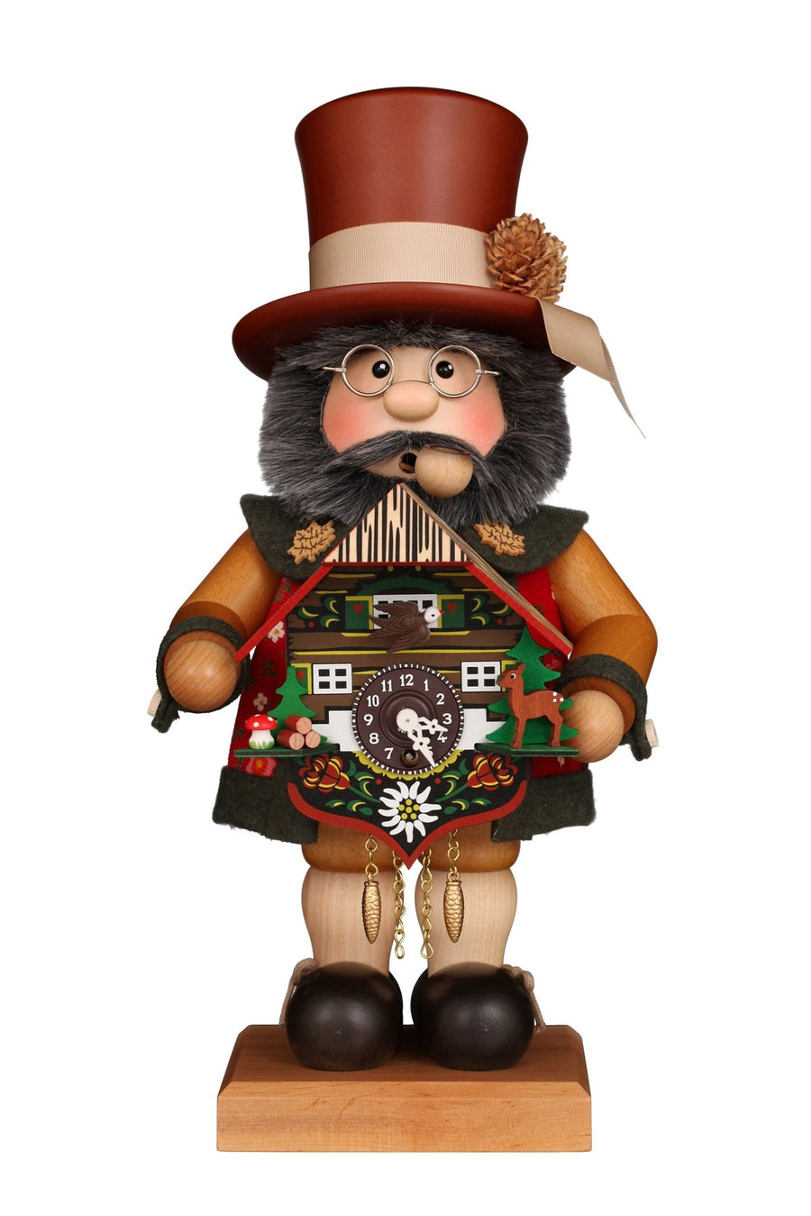 ULB - 010205 - Ulbricht Räuchermann 'Schwarzwälder natur - 39cm' 2022