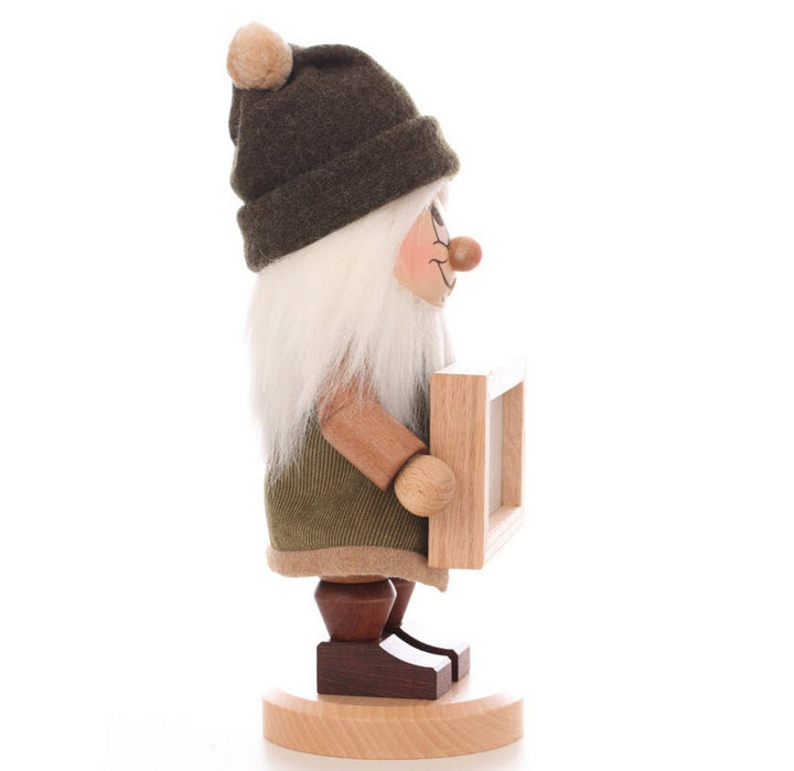 ULB - 010878 - Ulbricht 'Räuchermann Wichtel mit Bilderrahmen - 29,5cm' 2025