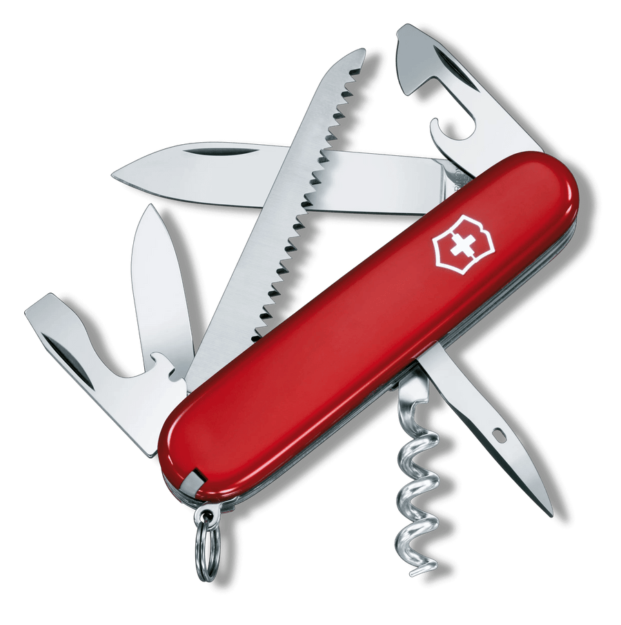 VX1.3613 - Victorinox Camper, 91 mm, Taschenmesser rot mit 13 Funktionen