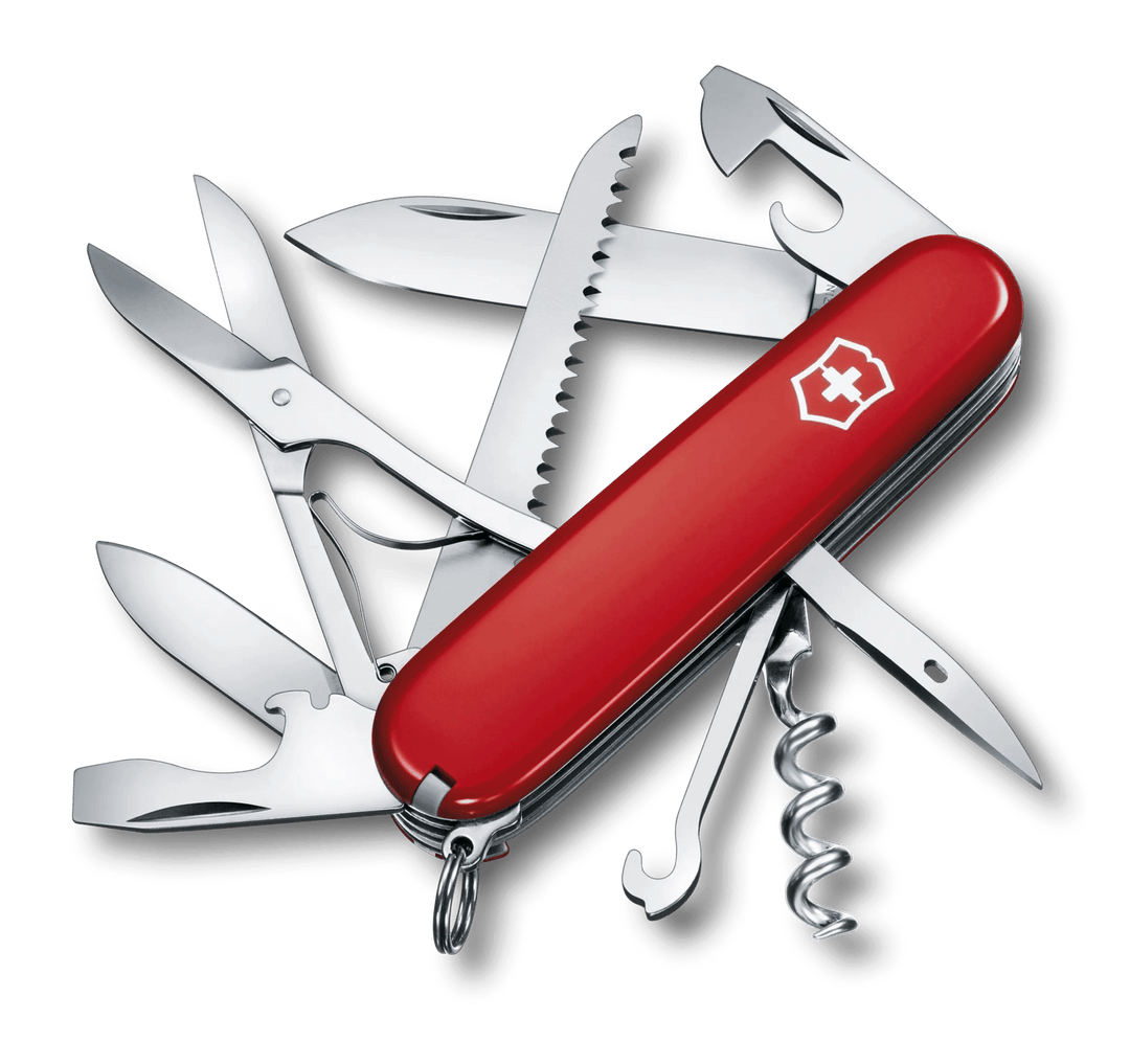 VX1.3713 - Victorinox Huntsman, 91 mm, Taschenmesser rot mit 15 Funktionen