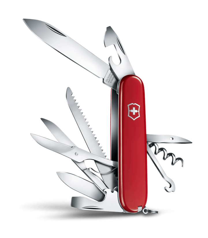 VX1.3713 - Victorinox Huntsman, 91 mm, Taschenmesser rot mit 15 Funktionen