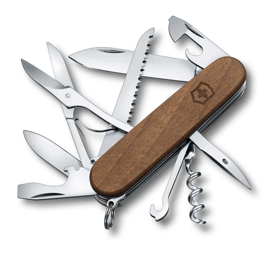 VX1.3711.63 - Victorinox Huntsman Wood, 91 mm, Taschenmesser braun mit 13 Funktionen