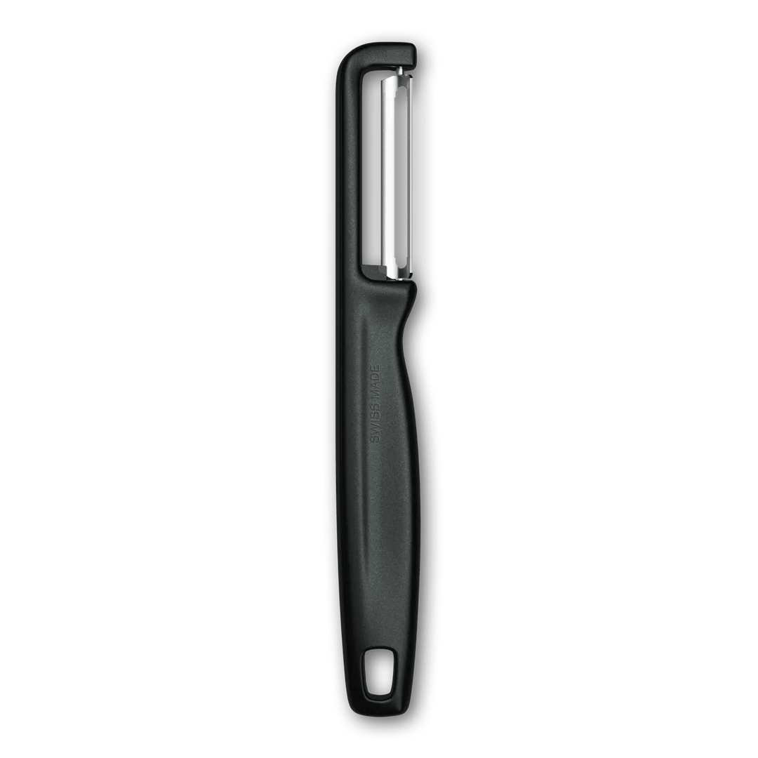 VX6.0942.3 - Victorinox Iota Schäler schwarz, gerade, zweischneidig