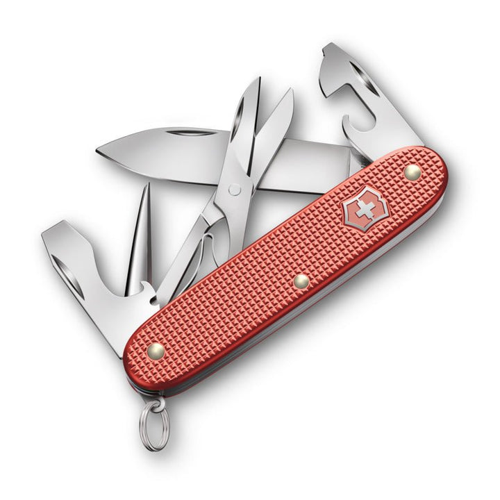 VX0.8231.L25 - Victorinox Pioneer X, 93 mm, Alox Limited Edition 2025, Stone Red