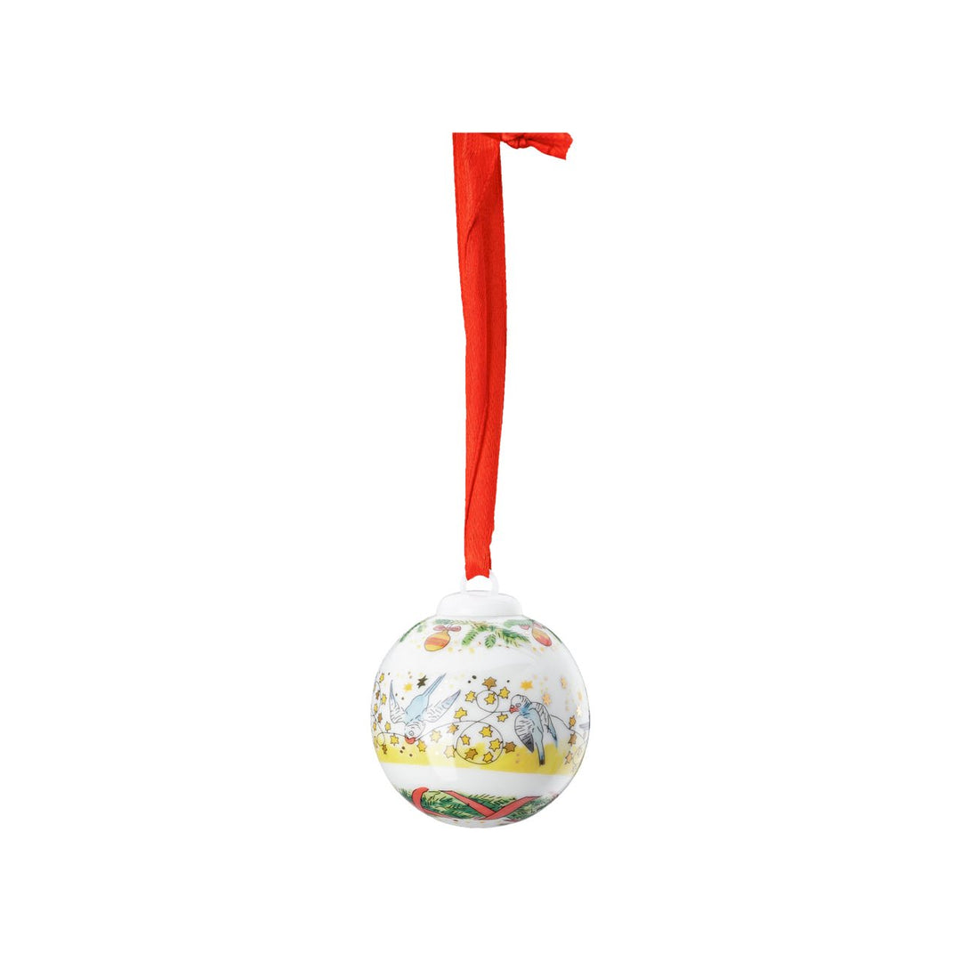 02252 - 727479 - 27939 - Vogel - Gruppe Porzellan - Minikugel, Hutschenreuther 2024