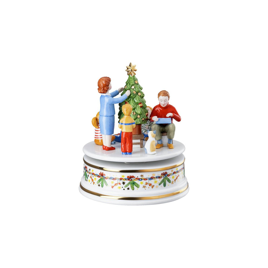 02411 - 727474 - 27414 - Weihnachtsleuchten Spieluhr gross, Hutschenreuther 2024