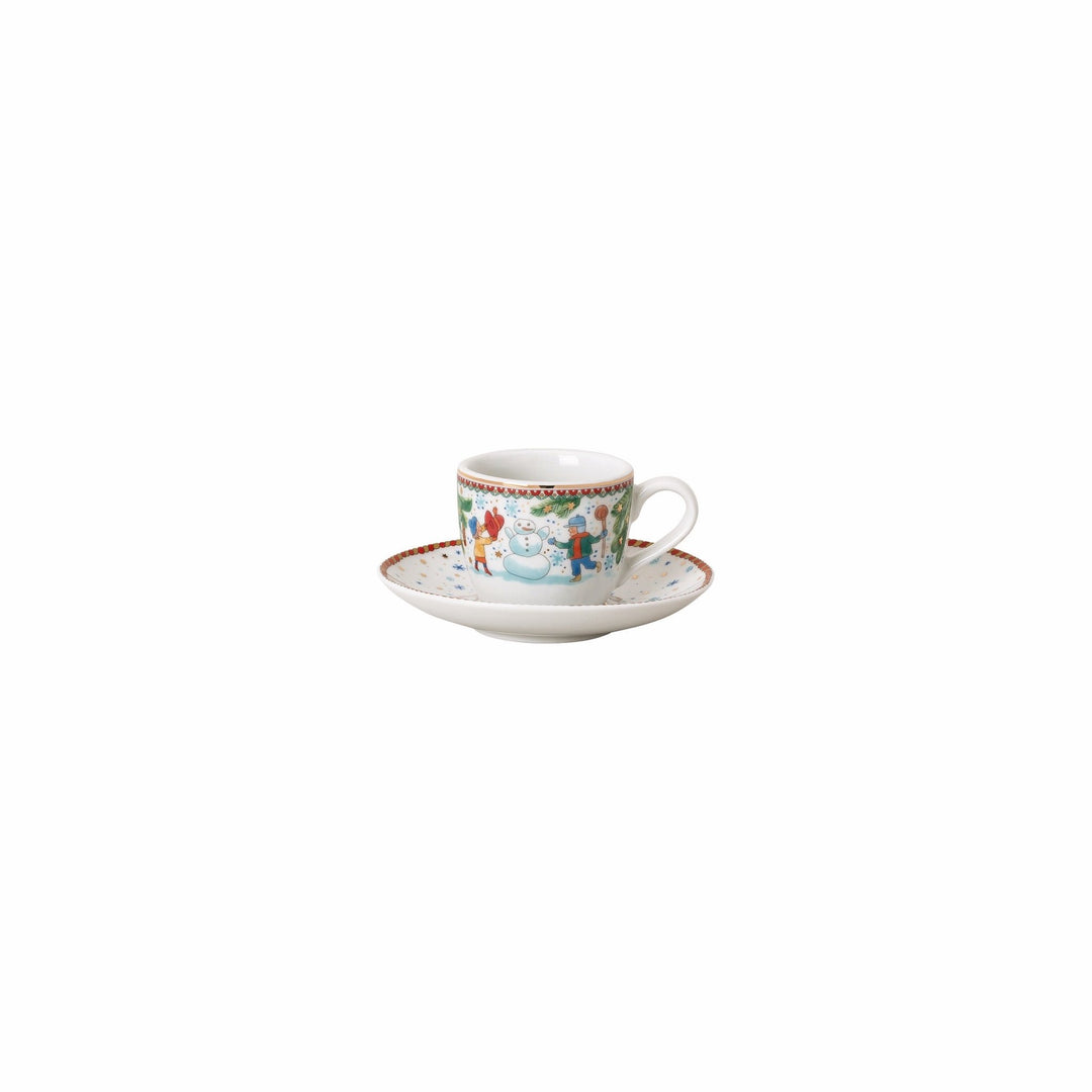 02476 - 727496 - 14715 - Weihnachtsspiele, Espressotasse 2 - tlg. Limitiert, Hutschenreuther 2025