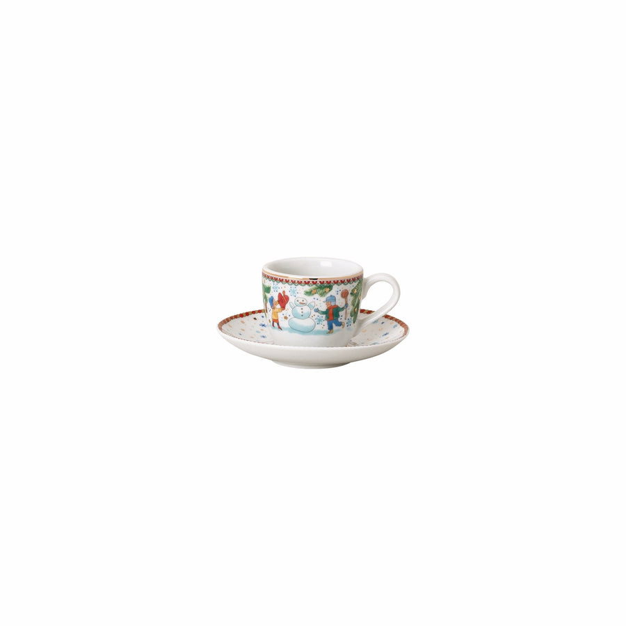 02476 - 727496 - 14715 - Weihnachtsspiele, Espressotasse 2 - tlg. Limitiert, Hutschenreuther 2025