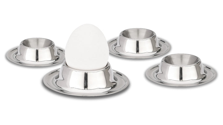 WEIS - 15104 - WEIS - Eierbecher Set aus Edelstahl - 4 Stück