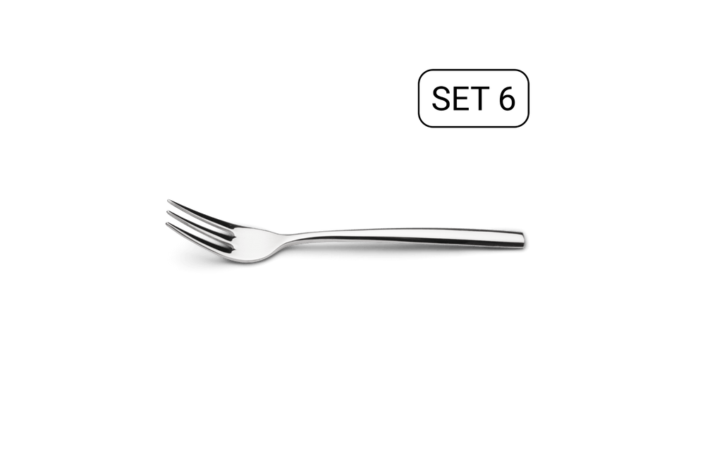 Weis - 19258 - WEIS - Kuchengabeln Puro - Set 6