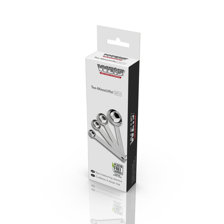 WEIS - 13904 - WEIS - Tee - Messlöffel - SEt 4 Edelstahl