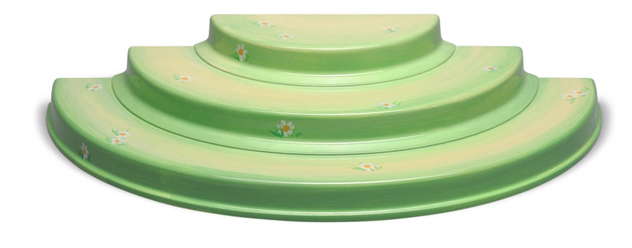 WUK - 550/BL - Wendt & Kühn 'Blumenwiese, 3 - stufig, klein, 32 x 15,5 x 5,5 cm'