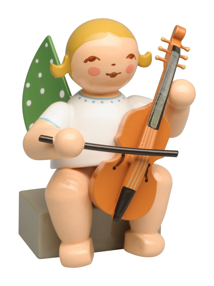 WUK - 650/86a - blondesHaar - Wendt & Kühn 'Engel mit Viola da Gamba - 5cm blondes Haar' 2025