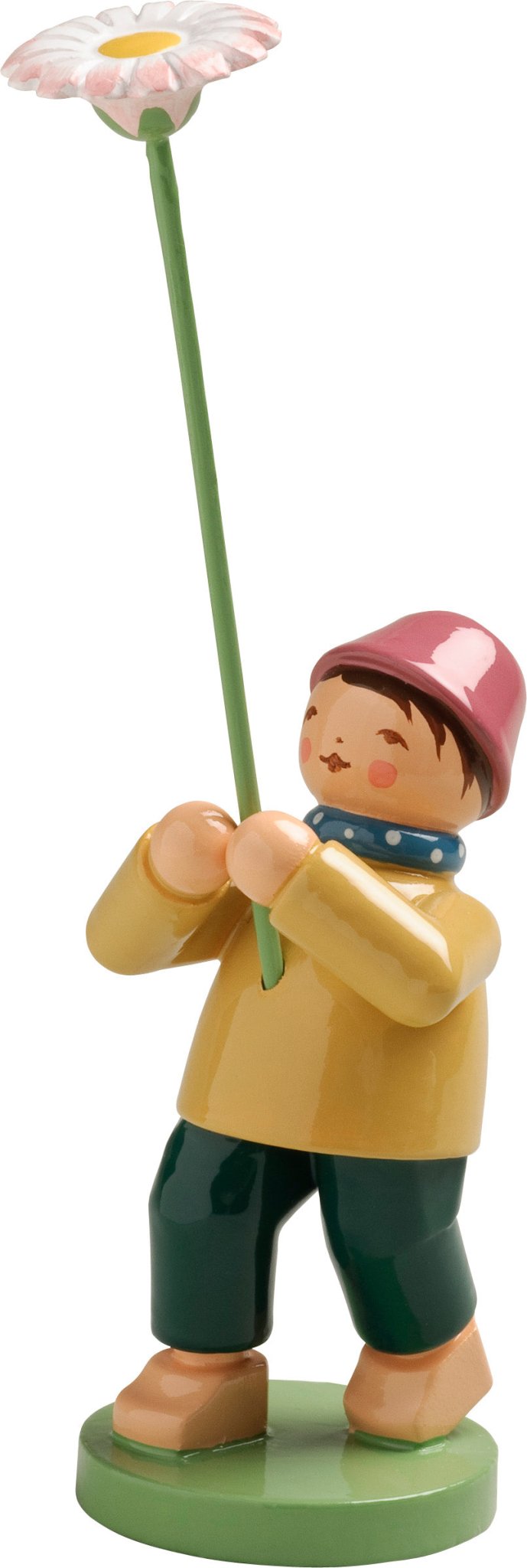 WUK - 5248/10 - Wendt & Kühn 'Junge mit Gänseblümchen - 11,5cm'