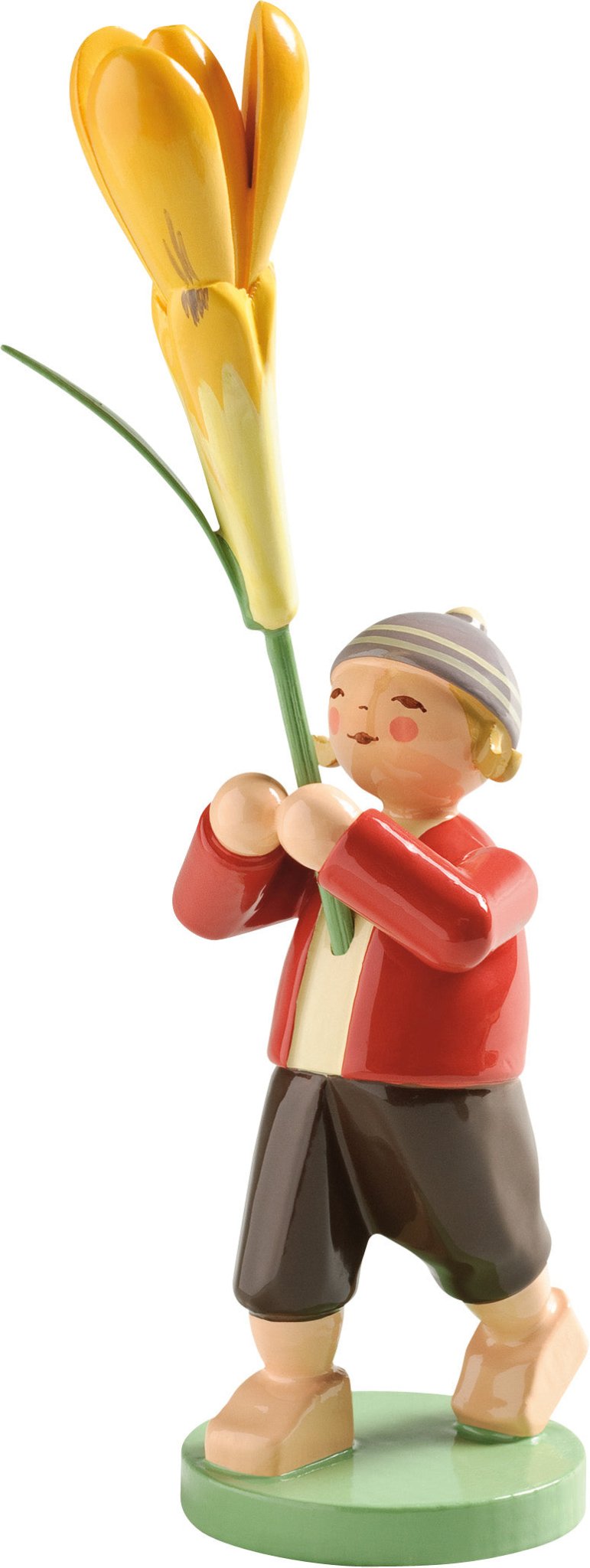 WUK - 5248/20 - Wendt & Kühn 'Junge mit Krokus - 12,5cm'
