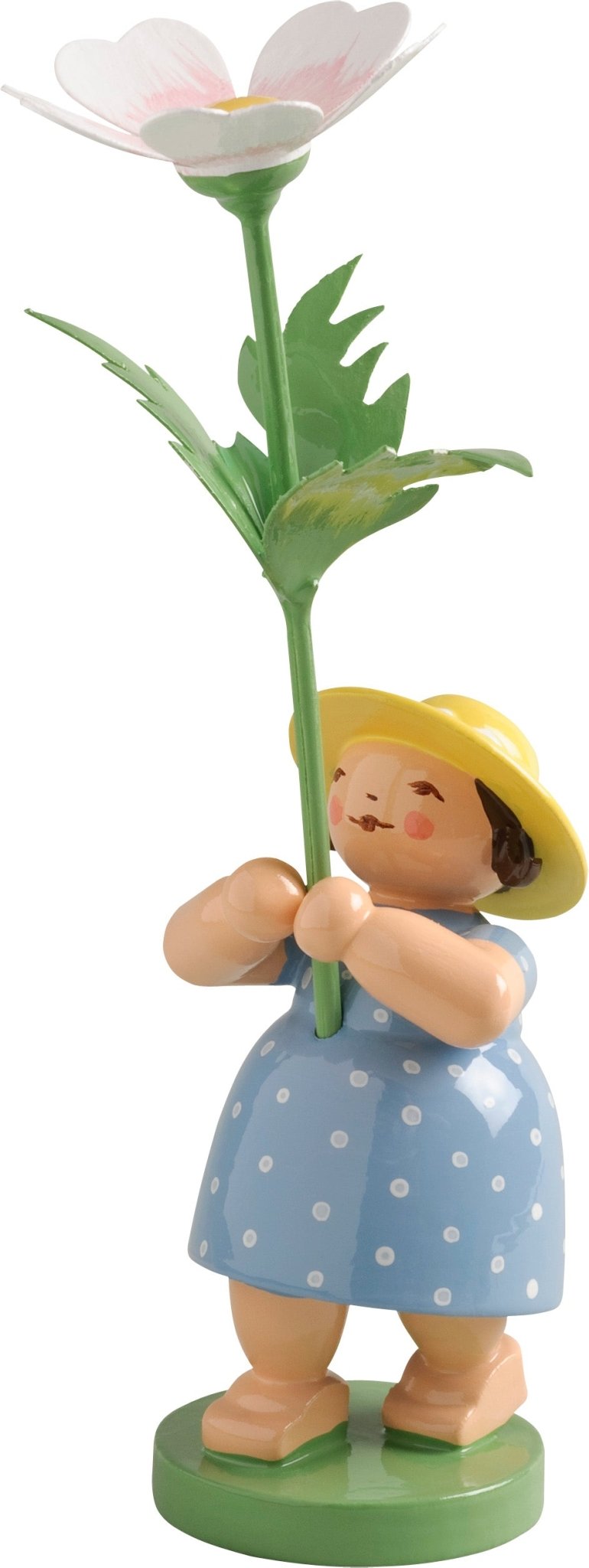 WUK - 5248/16 - Wendt & Kühn 'Mädchen mit Buschwindrose - 12cm'