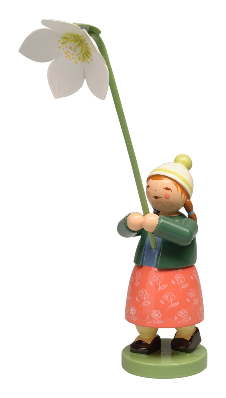 WUK - 5248/25 - Wendt & Kühn 'Mädchen mit Christrose - 13cm'