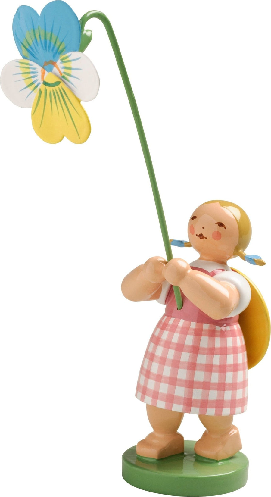 WUK - 5248/9 - Wendt & Kühn 'Mädchen mit Stiefmütterchen - 11,5cm'