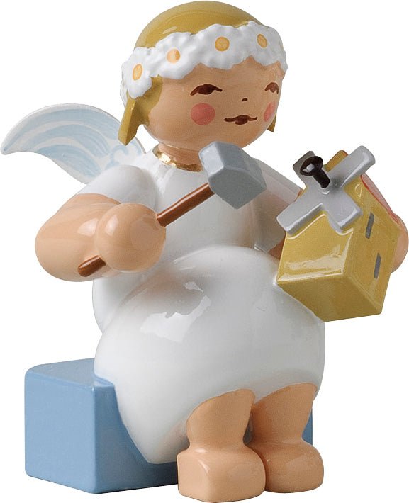 WUK - 634/70/23 - Wendt & Kühn 'Margeritenengel, sitzend, mit Windmühle - 4cm' letztmalig 2024