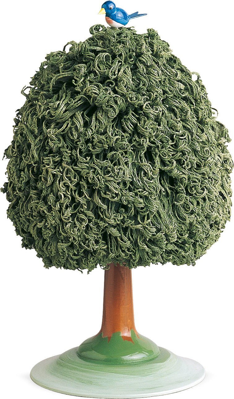 WUK - 5302/6+5302/7 - Wendt & Kühn 'Set Laubbaum + Vogel - 5302/6+7 - Höhe 16cm'