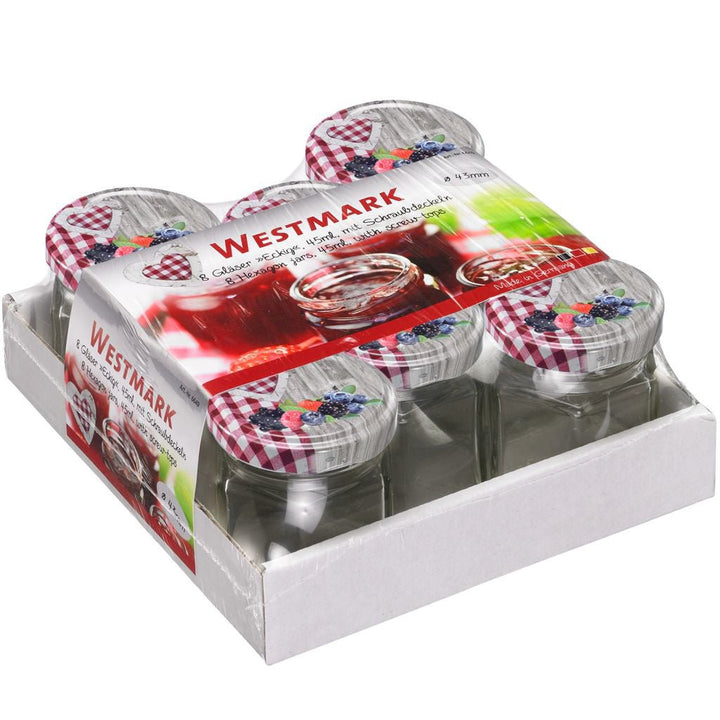 W66492270 - Westmark '8 Gläser Eckig, 45 ml'