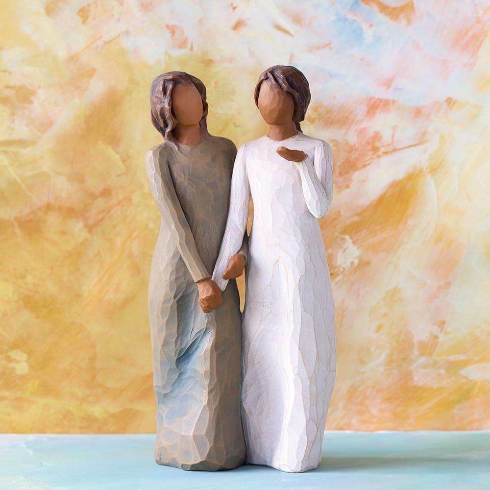 WT - 28312 - Willow Tree Figur 'Sister my Friend / Schwester, meine Freundin - Darker - 21cm' 2025