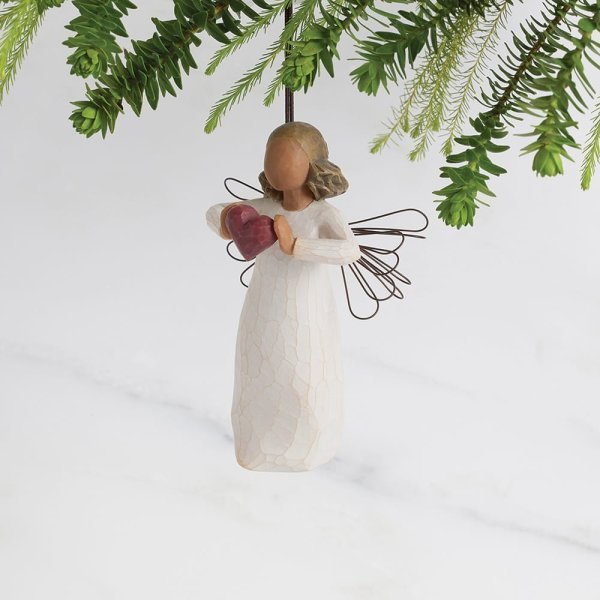 WT - 28257 - Willow Tree Figur 'With Love - Mit Liebe Ornament 10 cm'