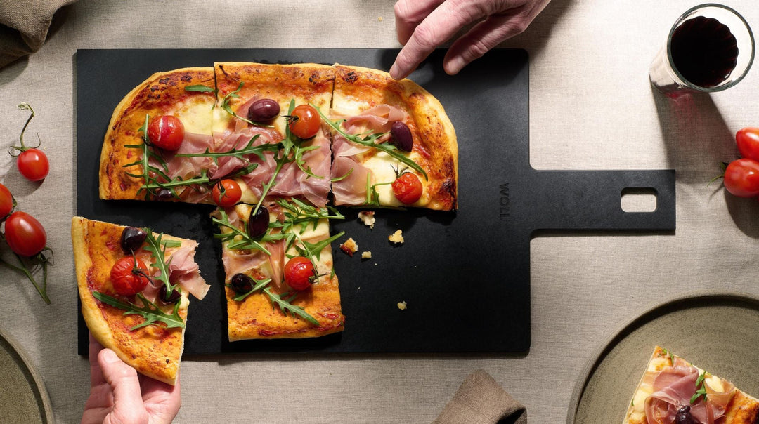 WOL - CB4925 - WOLL, Cut & Serve, Schneidebrett mit Tragegriff, 49x25cm