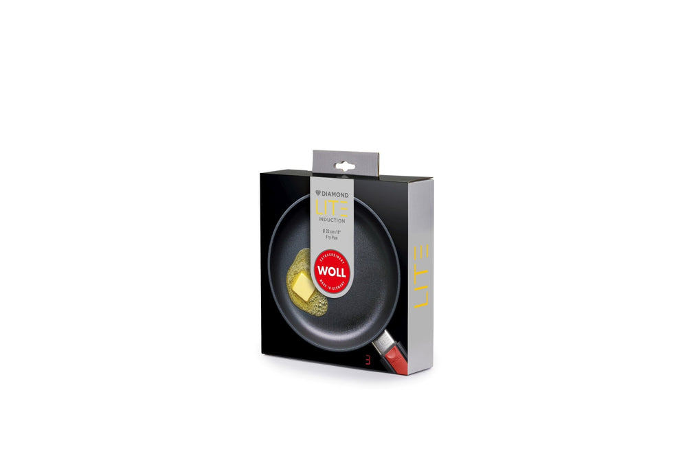 WONB - DPI - 1520 - Woll 'Diamond Lite Guss - Flachpfanne, rund, 20 cm, 5 cm hoch, mit Geschenkkarton'