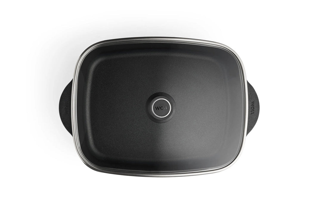 WOL - NB - LCI - 3326 - L - HG - C - WOLL, Eco Logic QXR Gussbräter inkl. Glasdeckel, 31x26cm