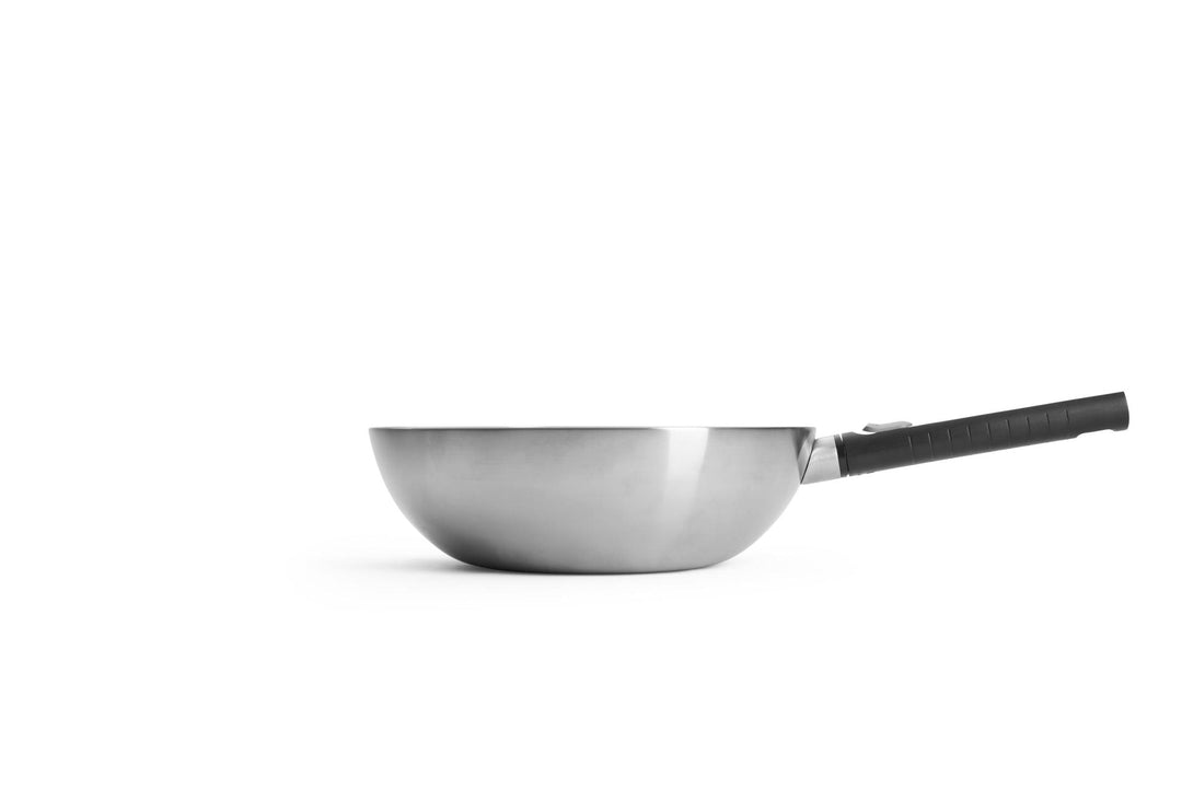 WO11030LCS - WOLL 'Logic Steel Wok - Ø 30 cm, 10 cm hoch'