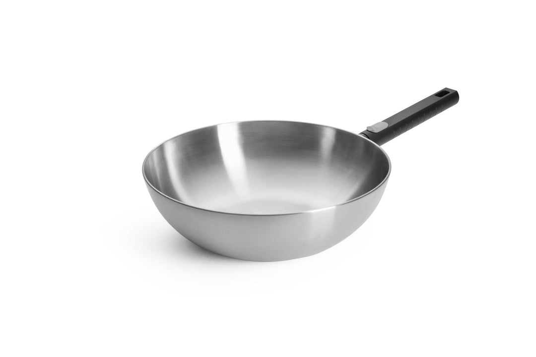 WO11030LCS - WOLL 'Logic Steel Wok - Ø 30 cm, 10 cm hoch'