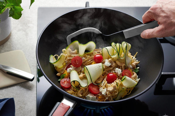 WOKU002 - G - WOLL 'Wok - Pfannenwender grau - 33cm'