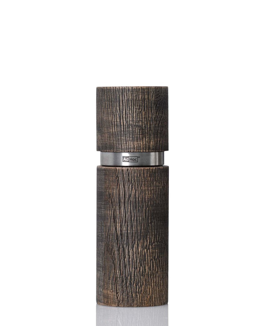 AdHoc 'Pfeffer- oder Salzmühle TEXTURA ANTIQUE, schwarz, Ceramic Mahlwerk CeraCut®'