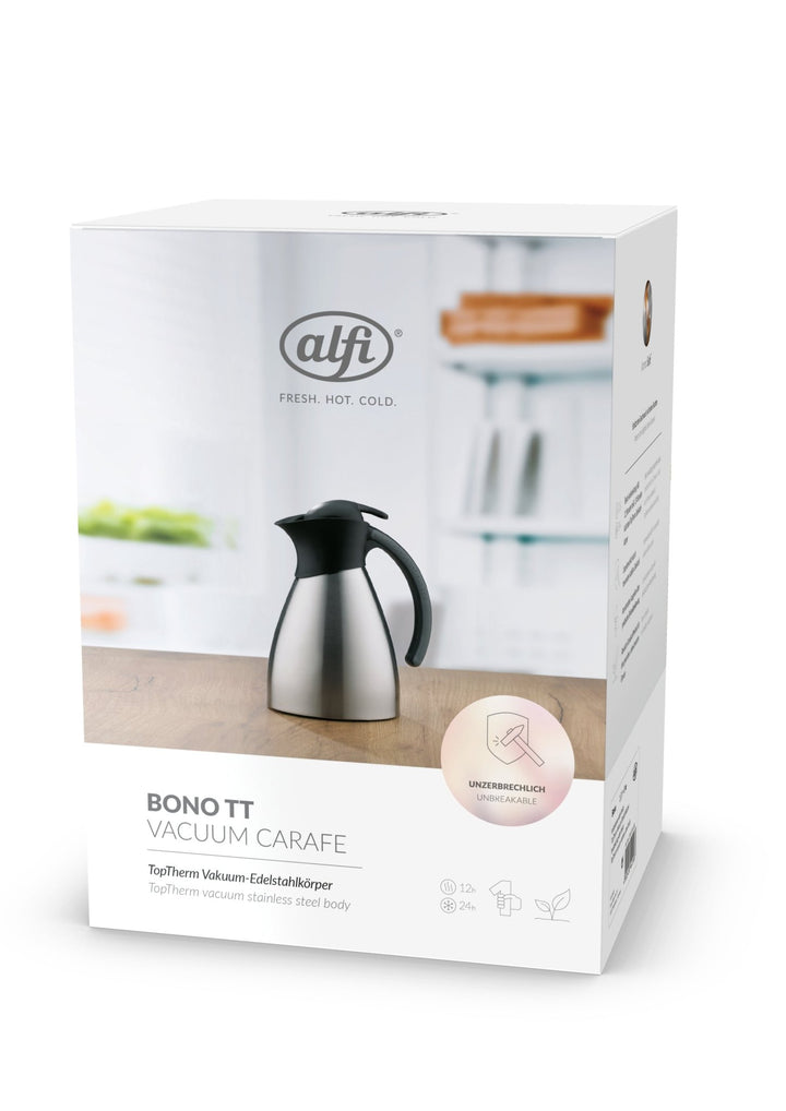 Alfi 'Bono TT Isolierkanne stainless steel mat 1,0l'-ALF-0787205100