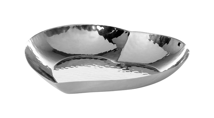 FINK - 156130 - AMOROS - Herz Schale gehämmert - Edelstahl 16cm, Fink
