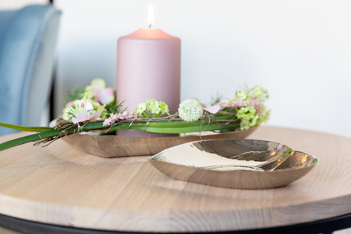 FINK - 156130 - AMOROS - Herz Schale gehämmert - Edelstahl 16cm, Fink