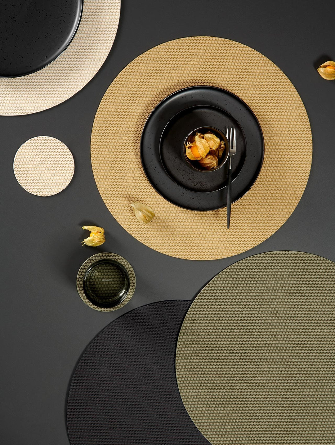 ASA - 78660420 - ASA '4er Untersetzer, tofu rough sisal'