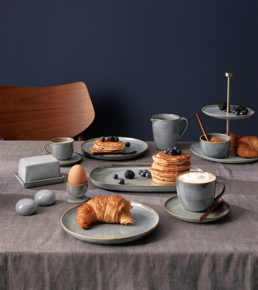 ASA - 5108118 - ASA 'Butterdose klein denim, 11 x 8,5 cm, H 6 cm'