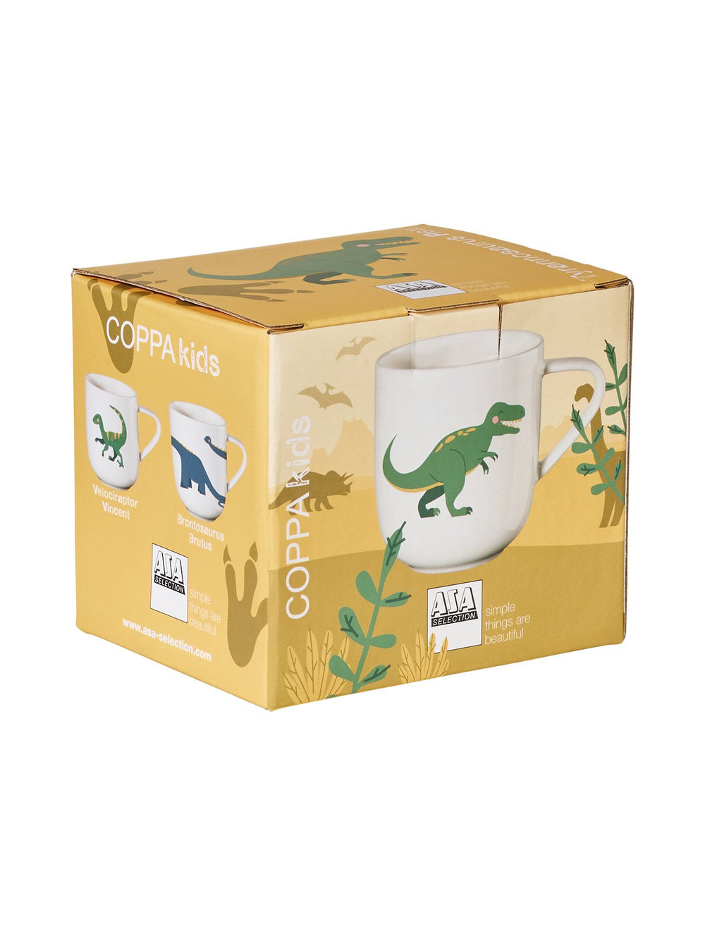 ASA - 38076314 - ASA - Henkelbecher, Tyrannosaurus Rex Titus, kids, 0,25l